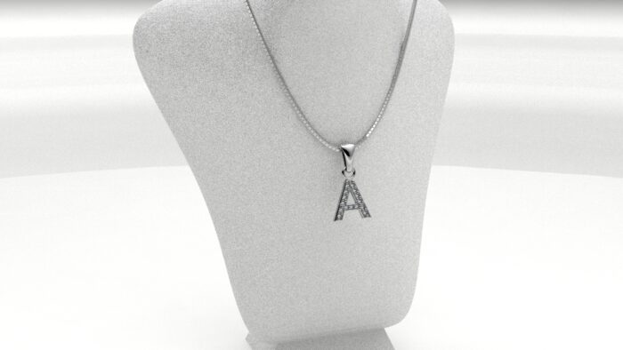 Collana A con pietre
