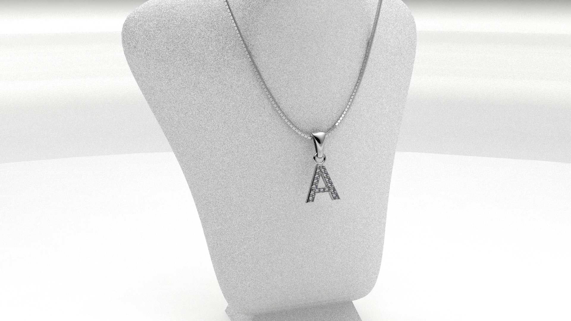 Collana A con pietre