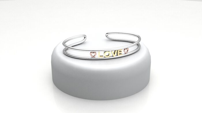 bracciale love colorato