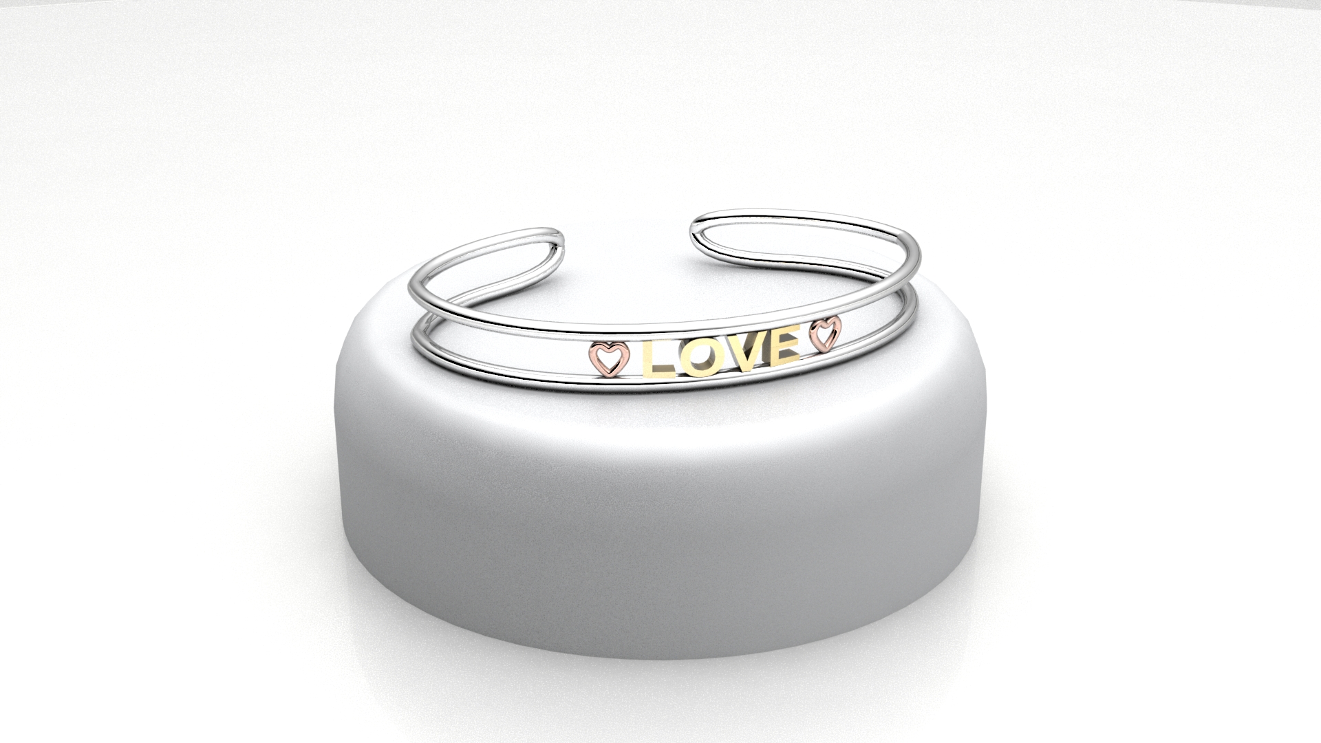 bracciale love colorato