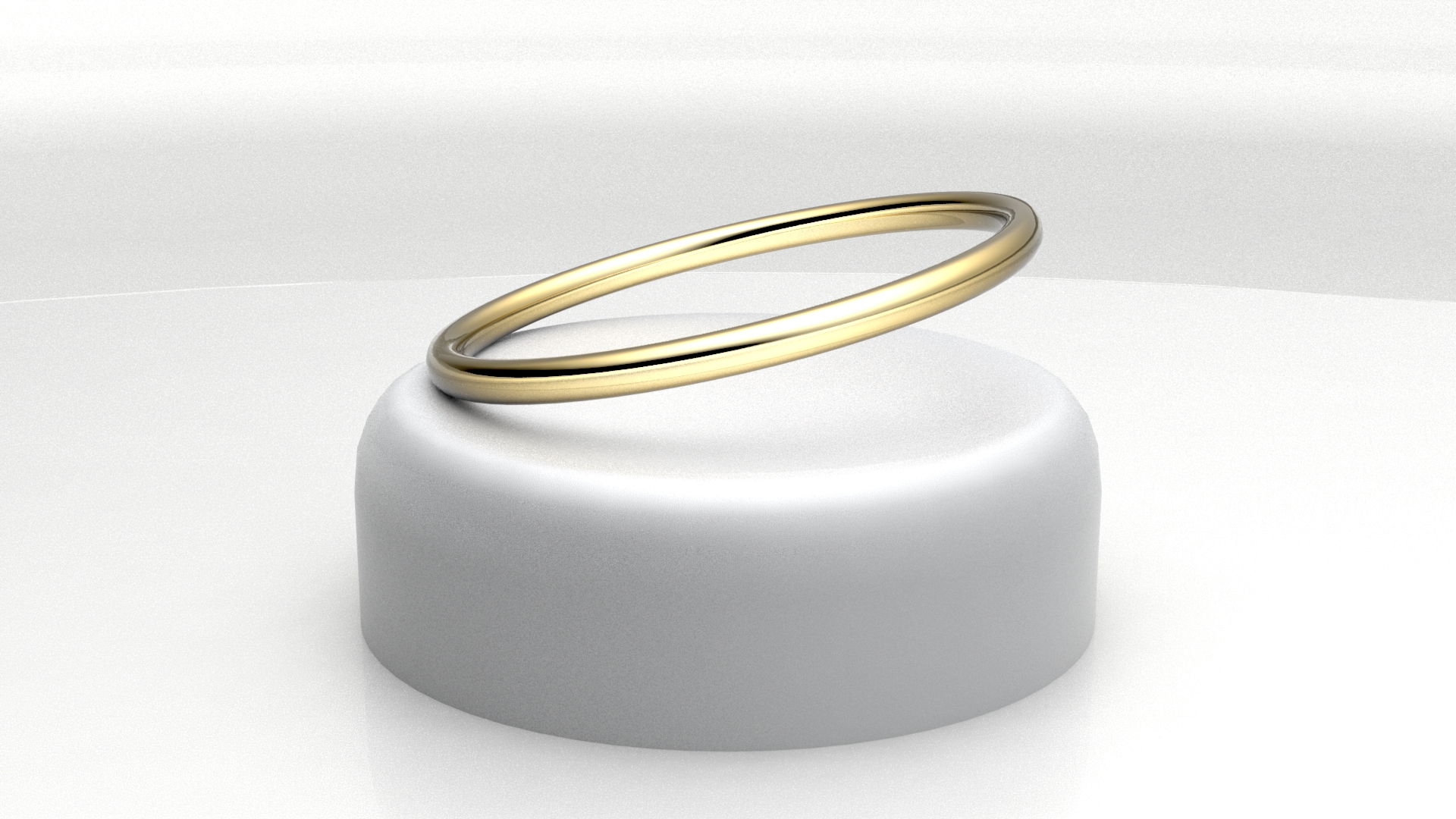 bracciale a cerchio giallo