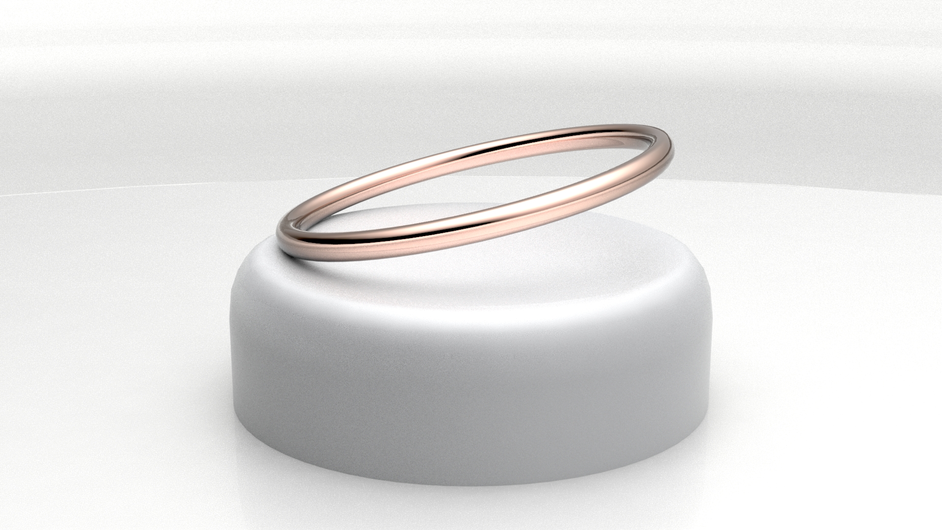 bracciale a cerchio rosé