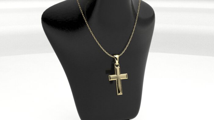 Collana con croce classica