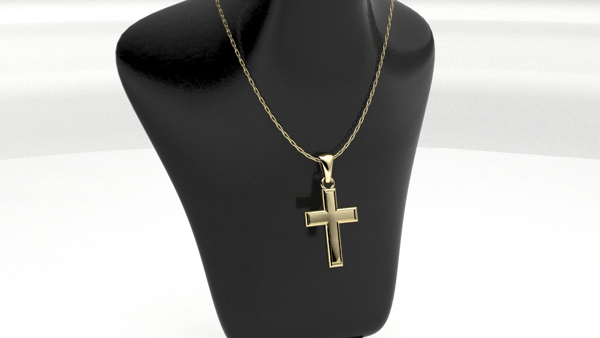 Collana con croce classica