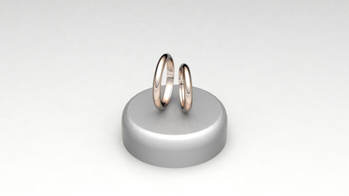 fedi classiche champagne da 3mm