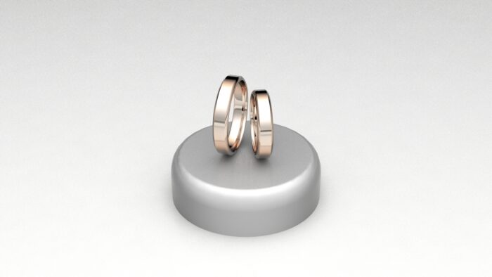 fedi sfumate in oro champagne