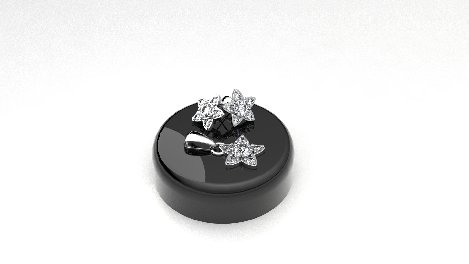 parure stardust bianca
