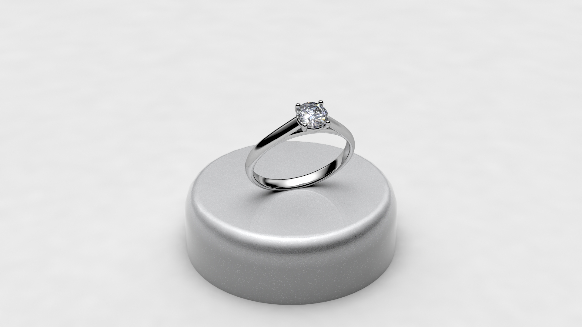 anello solitario basso 4griffe