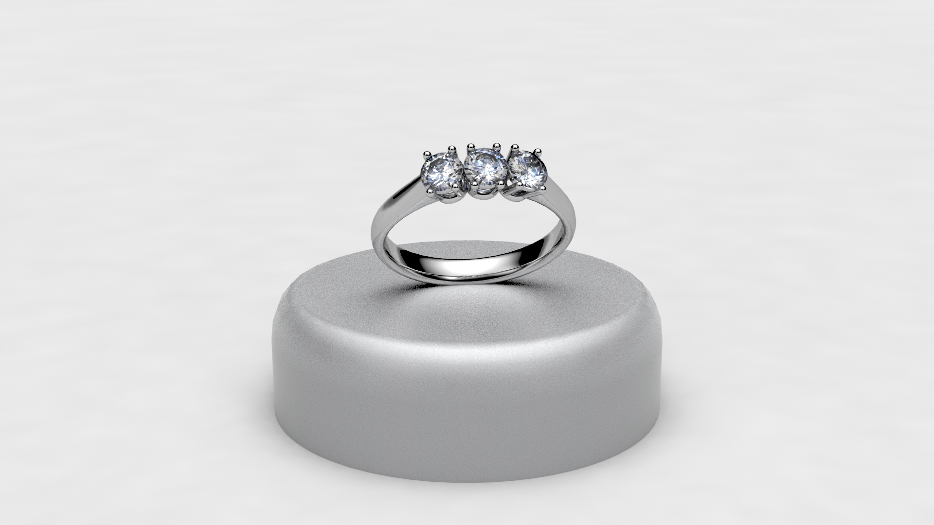 anello trilogy classico da 0,60ct