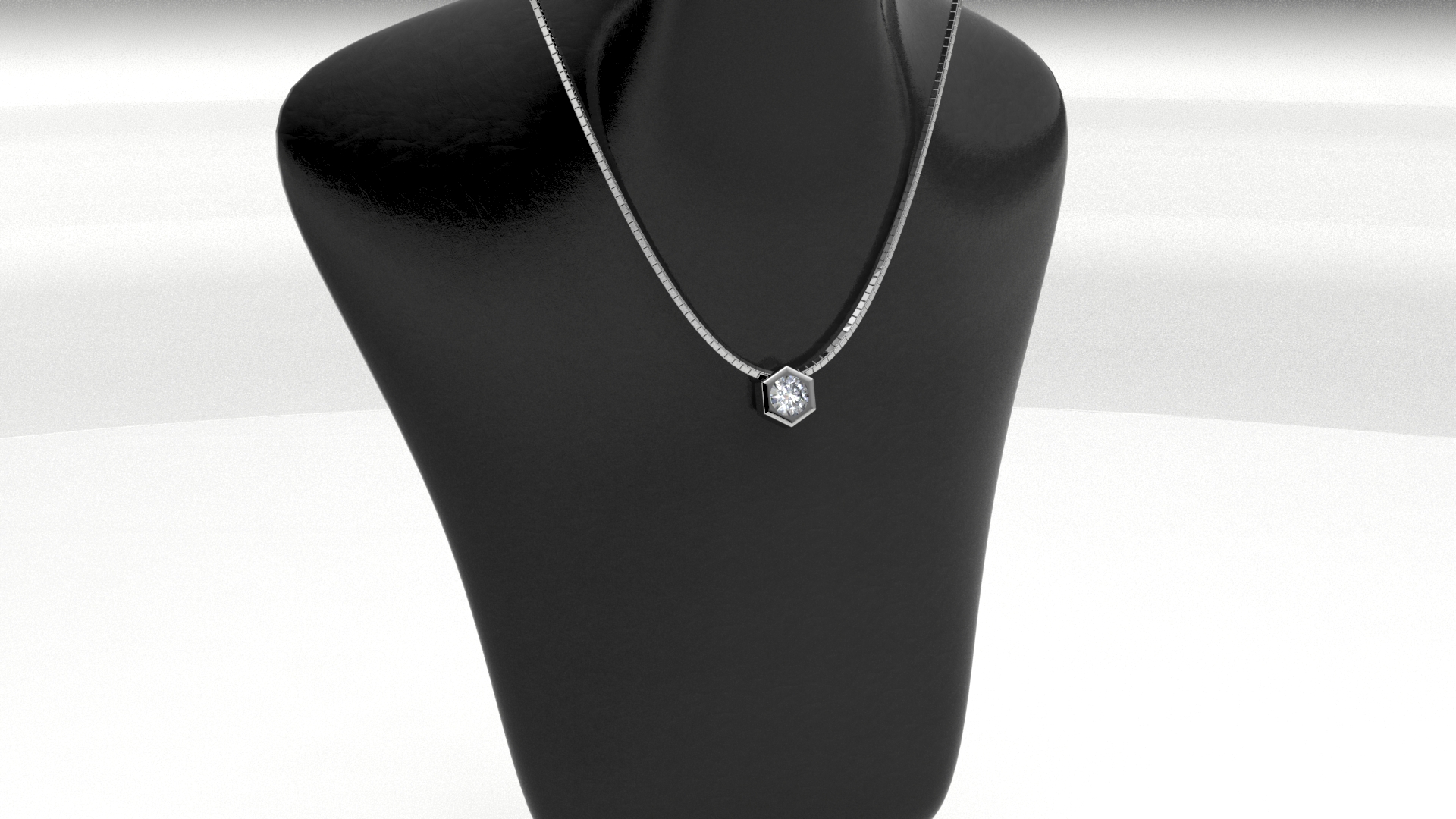 collana cipollina esagonale