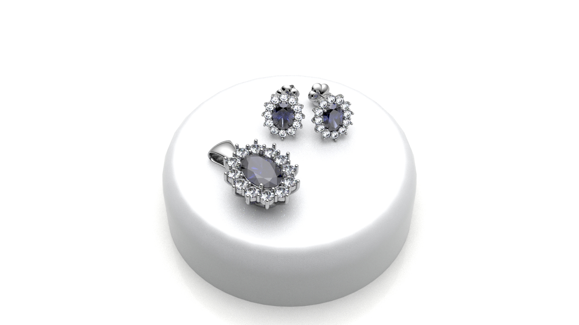 parure kate 5x7 zaffiro blu