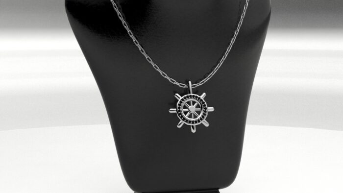 Collana con timone