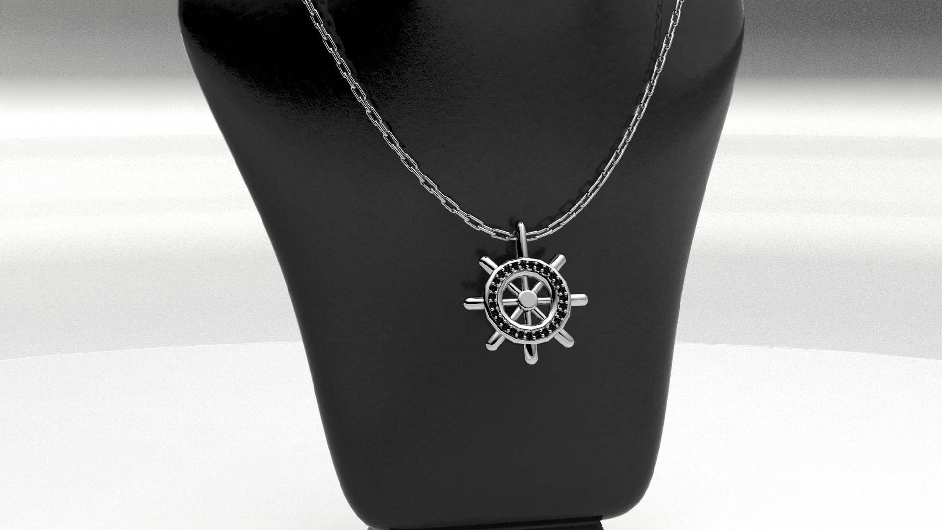 Collana con timone