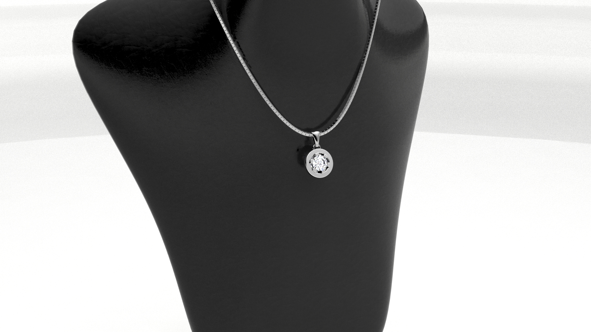 Collana cipollina 6 griffe bianca