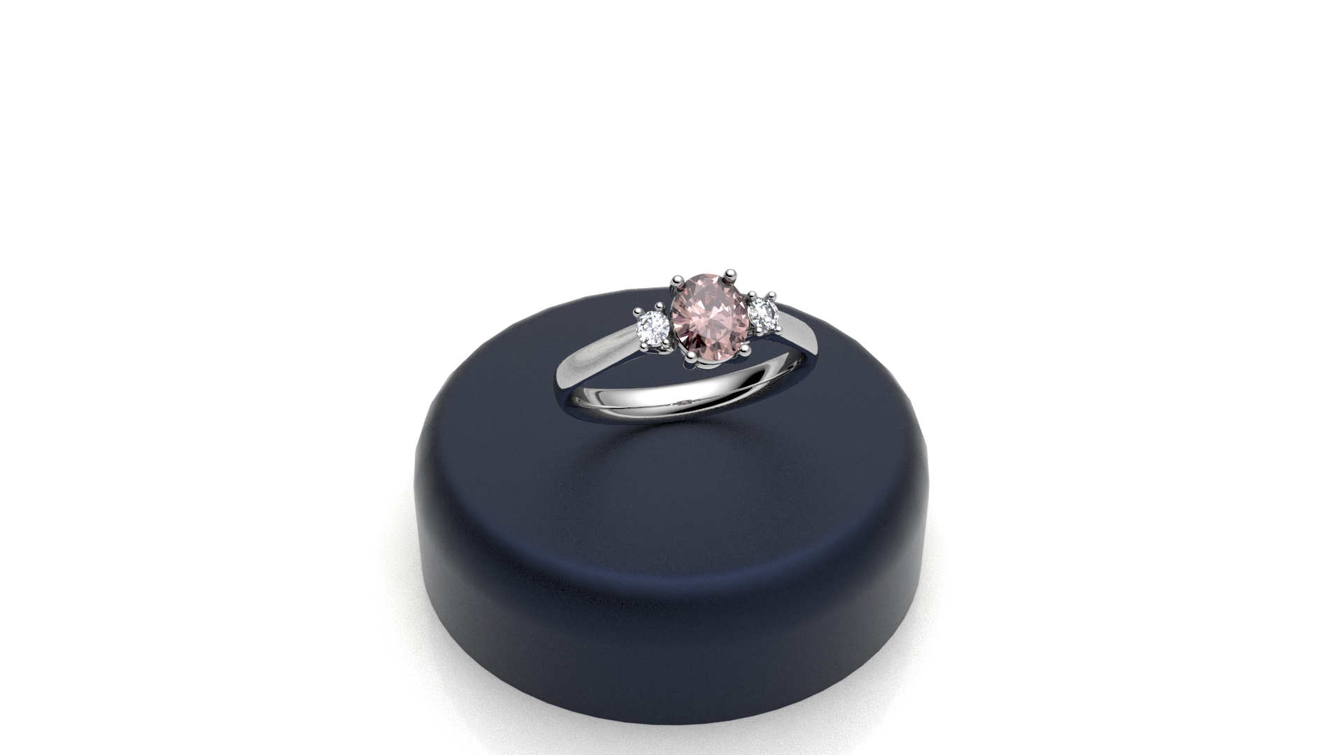 Anello Trilogy Leb Rosa