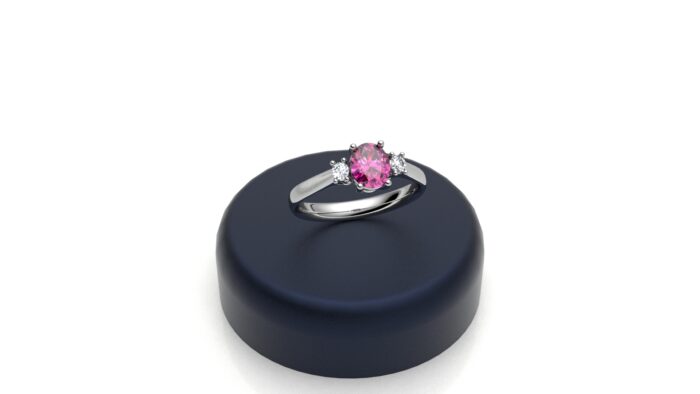 Anello trilogy Leb fucsia