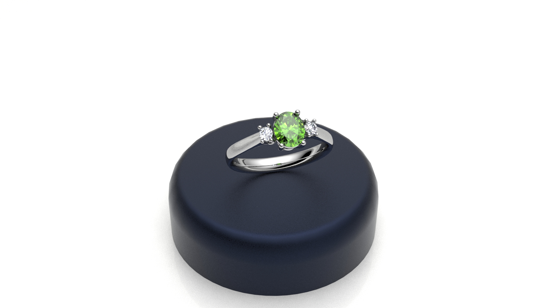 Anello Trilogy Leb verde