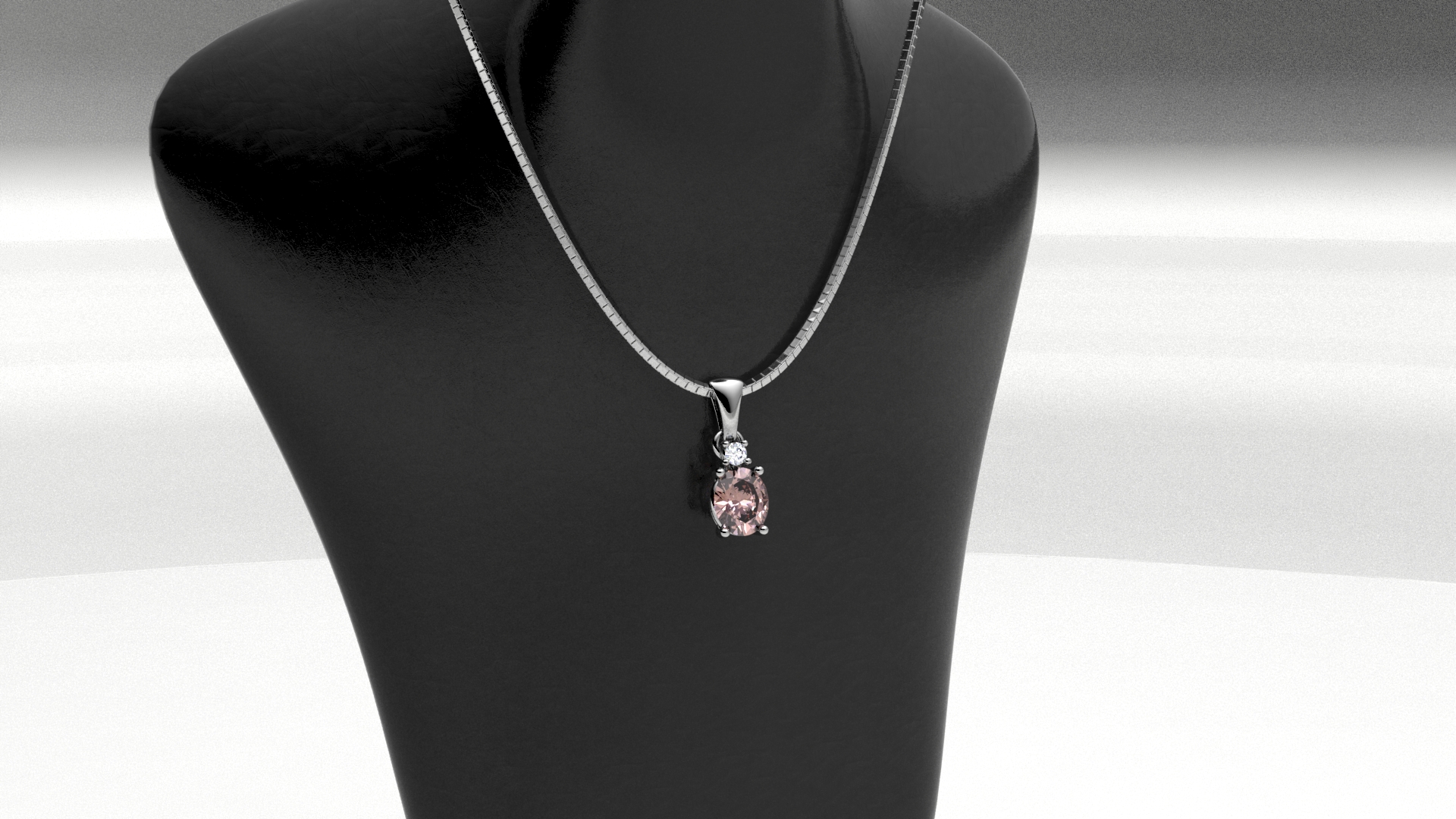 Collana Leb rosa