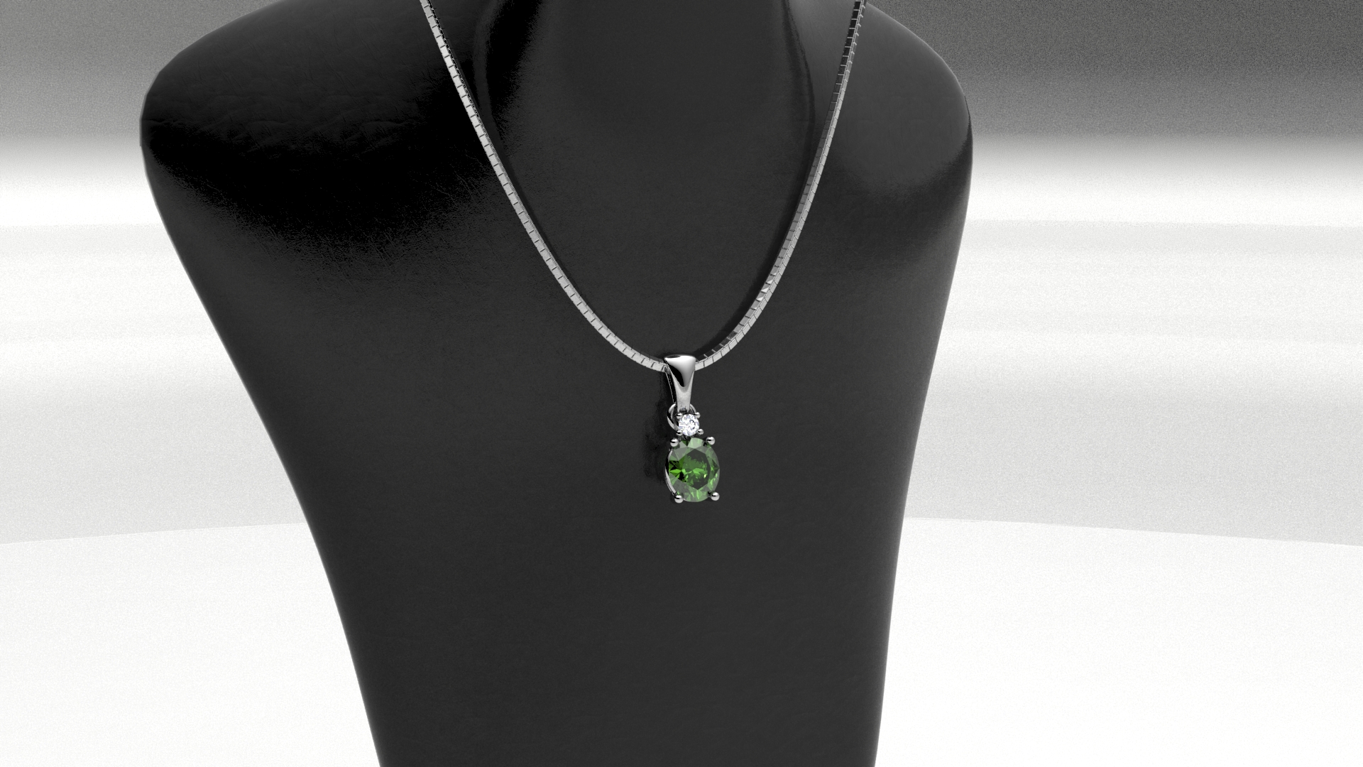 Collana Leb smeraldo