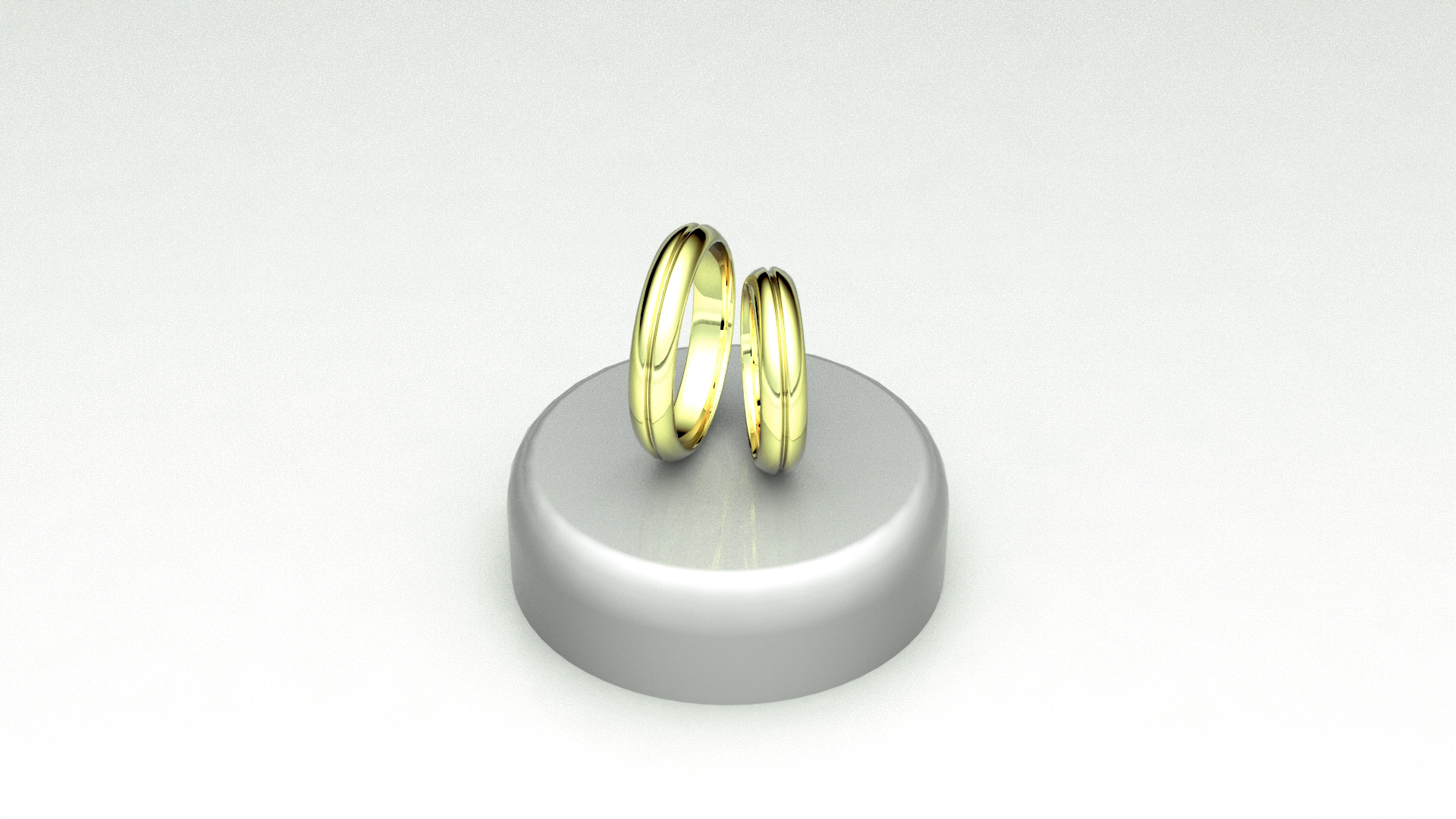 Fedi lucida con una linea e-lime