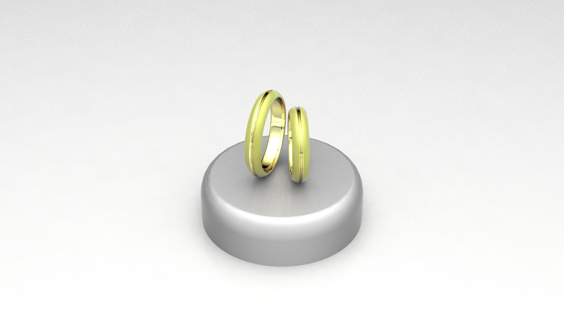 Fedi e-lime sabbiate con linea lucida